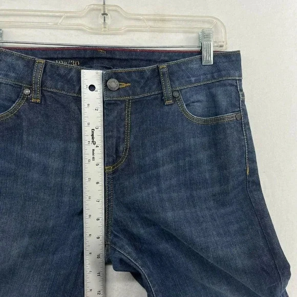Talbots Jeans Women's Sz 30 Blue Signature Boot Mid-Rise Stretch Denim - Picture 4 of 13